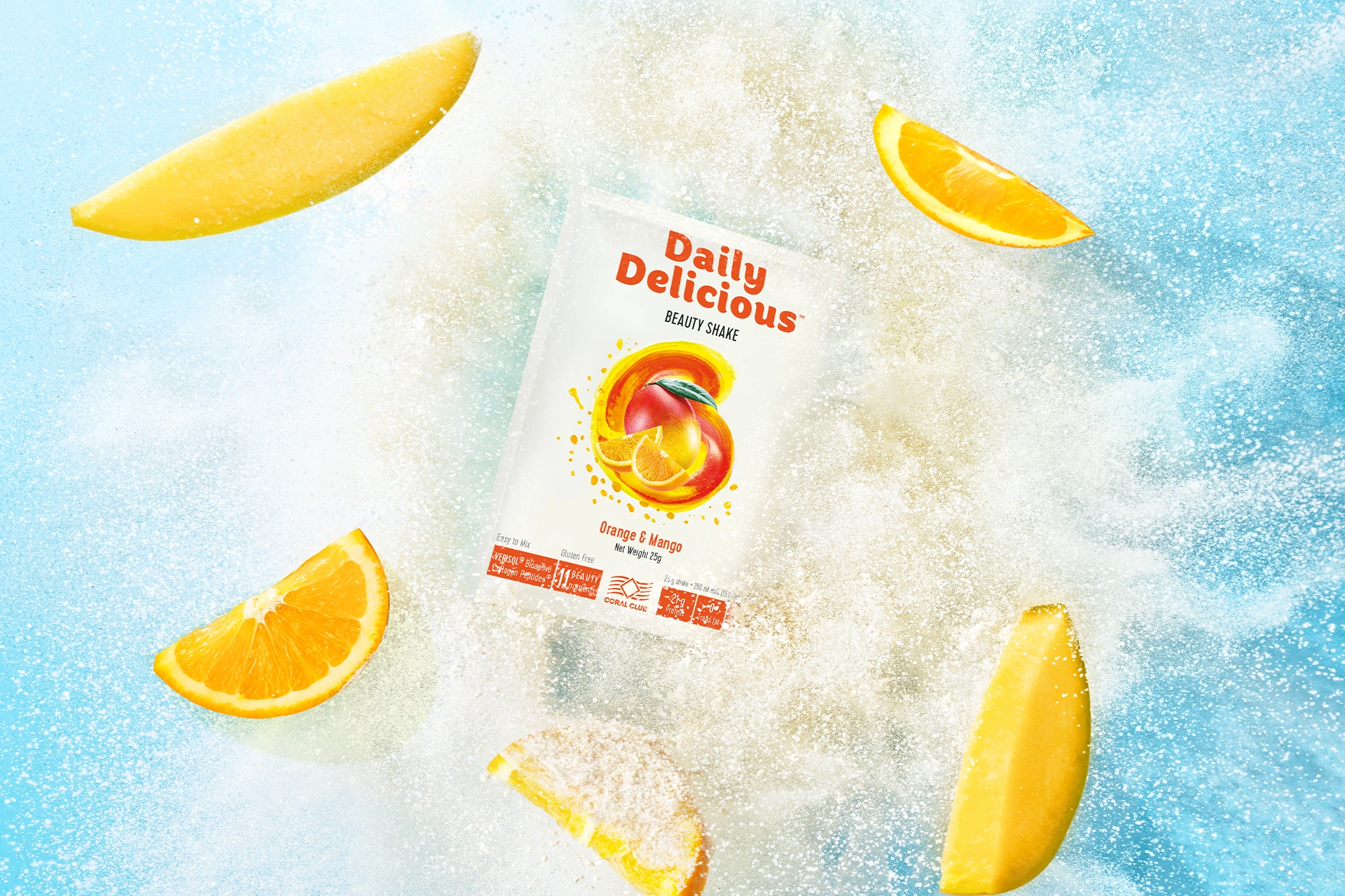 Batido de belleza Daily Delicious Naranja Mango 