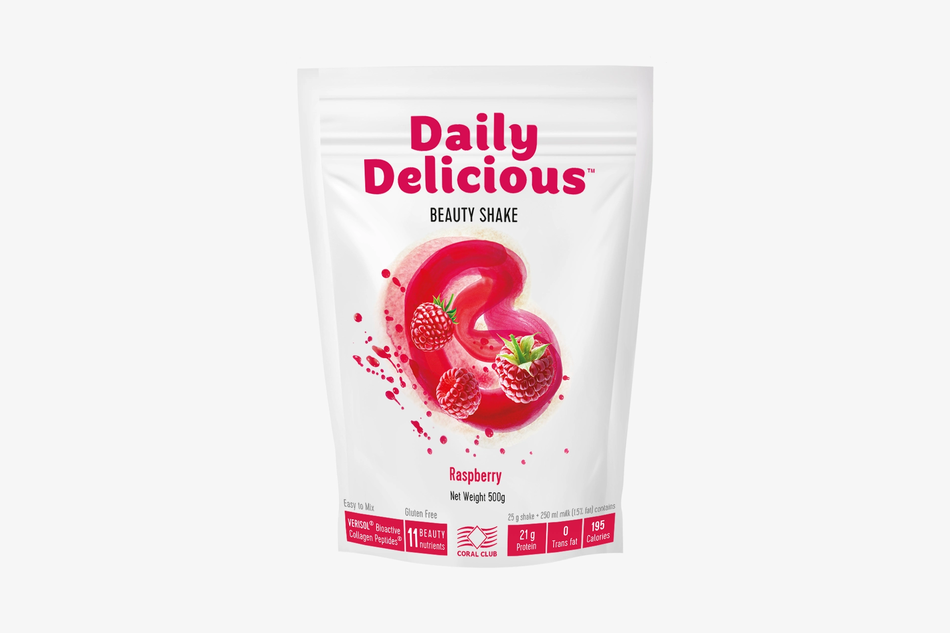 Batido de belleza Daily Delicious Frambuesa