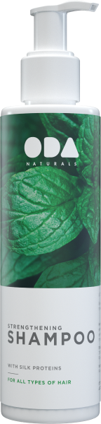 ODA Naturals Champú reafirmante con proteína de seda 