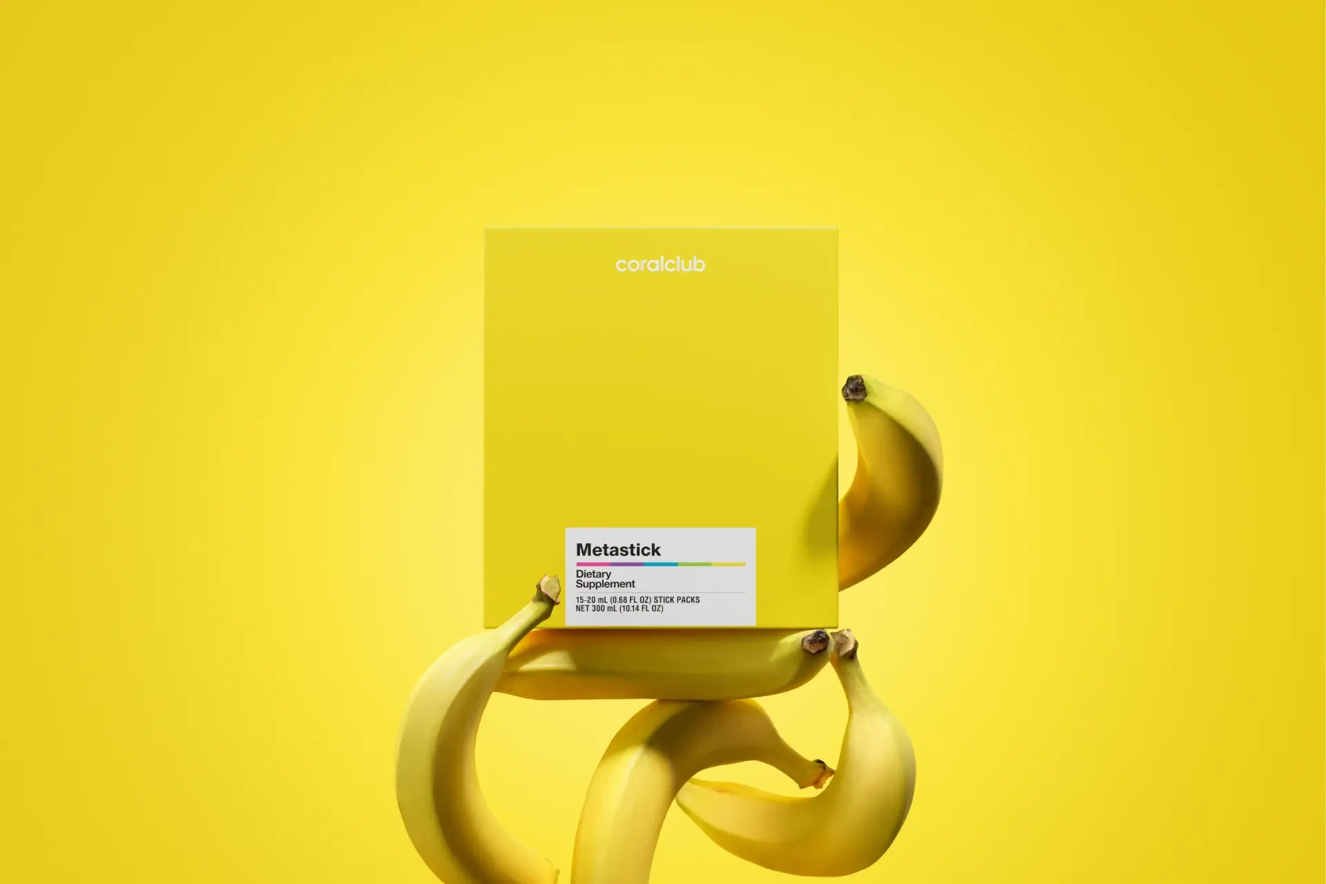 Metastick – complemento alimenticio. 4 envase con 15 sobres (curso de 1 mes). Volumen: 1200 ml (60 sobres x 20 ml).