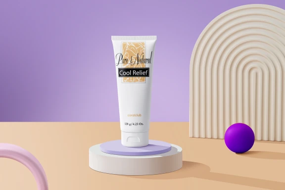 Crema para la piel Alivio Fresco